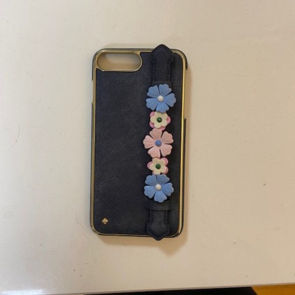Kate Spade FLORAL HAND STRAP STAND IPHONE 7 & 8 PLUS